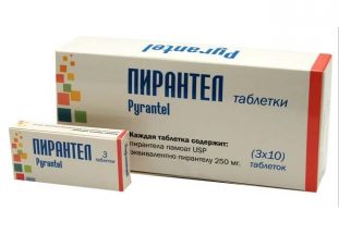 Как принимать Пирантел для профилактики?