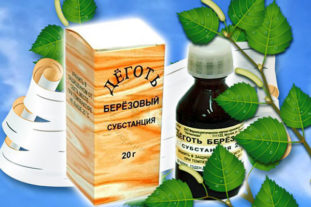 Березовый деготь с хлебом, как средство для очищения организма